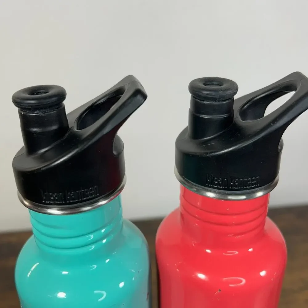 Klean Kanteen 27oz Stainless Sport Bottle Set of 2
